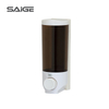 Saige Настенный пластиковый ручной дозатор мыла для ванной комнаты объемом 350 мл
